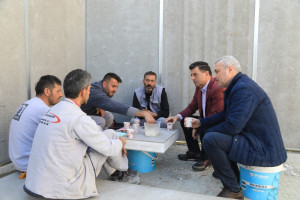 Başkan Çetin Çalışmaları Yerinde İnceledi